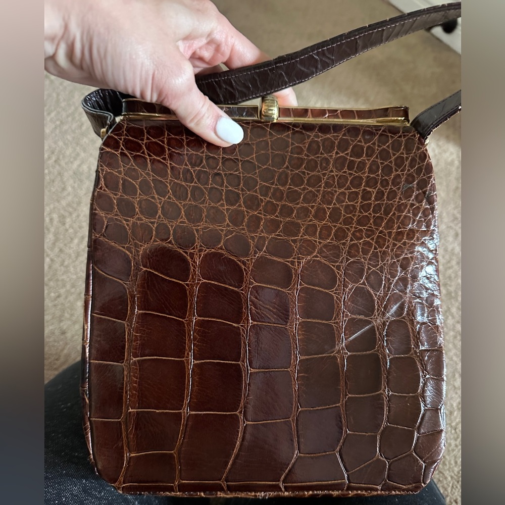 Bellestone Vintage Alligator Purse